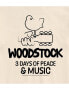 Фото #5 товара Hybrid Apparel Woodstock 3 Days Of Peace And Music Men's Short Sleeve Tee