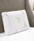 Фото #1 товара Tea Infused Memory Foam Bed Pillow with Rayon from Bamboo Infused Cover, Jumbo