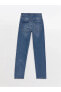 Фото #20 товара LCW Jeans Yüksek Bel Straight Fit Kadın Jean Pantolon
