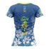 ფოტო #3 პროდუქტის OTSO Swim Bike Run Flower short sleeve T-shirt