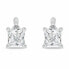 Фото #3 товара Elegant silver jewelry set with zircons SET260W (earrings, pendant)