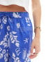 Iisla & Bird resort printed beach trouser co-ord in blue