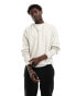 Nike Club unisex crew sweatshirt in Off-White