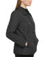 Womens Collared Quilted Coat