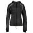 Diadora Bright Be One Full Zip Running Jacket Womens Black Casual Athletic Outer