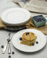 Фото #4 товара Everyday Whiteware Classic Rim Dinner Plate 4 Piece Set