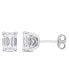 Серьги Macy's Moissanite Stud 2 ct tw, Heart