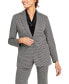Фото #1 товара Women's Mini Houndstooth One-Button Jacket
