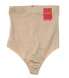 Фото #3 товара SPANX 241866 Champagne Beige Suit Your Fancy High-Waist Thong Women's Size XL