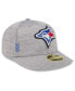 Men's Gray Toronto Blue Jays 2024 Clubhouse Low Profile 59FIFTY Fitted Hat