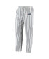 Фото #3 товара Пижама Concepts Sport мужская белая с синим Логотип Chicago White Sox Vigor Pinstripe