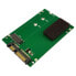 Фото #2 товара LC-Power LC-ADA-M2-NB-SATA - M.2 - SATA - Green - 66 mm - 98 mm - 11 mm