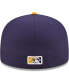 Фото #4 товара Men's Navy Montgomery Biscuits Authentic Collection 59FIFTY Fitted Hat