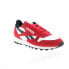 Фото #2 товара Reebok Classic Leather Mens Red Suede Lace Up Lifestyle Sneakers Shoes