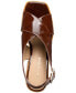 Фото #4 товара Women's Moniquee Crisscross Platform Dress Sandals, Created for Macy's