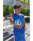 ფოტო #3 პროდუქტის Little Boys Sonic the Hedgehog 3 Piece Outfit Set: T-Shirt Tank Top Shorts Blue