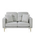 Фото #1 товара White Label Carson 58" Loveseat