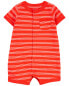 Фото #5 товара Baby Striped Snap-Up Romper 3M