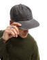 Фото #1 товара ASOS DESIGN fitted cap with in washed black