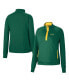 ფოტო #1 პროდუქტის Women's Green NDSU Bison Kipling Raglan Quarter-Snap Top