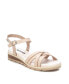 ფოტო #2 პროდუქტის Women's Strappy Comfort Sandals By XTI