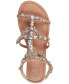 Фото #4 товара Women's Jenesis Embellished Flat Sandals