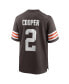 Men's Amari Cooper Brown Cleveland Browns Player Game Jersey