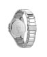 Men's Tigermaster Three Hand Date Quartz Silver Stainless Steel 47MM