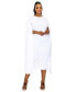 Plus Size Naomi Cape Dress