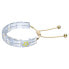 Фото #2 товара Swarovski Damen Armband Letra Stern, Weiß, Goldfarbe 5615862