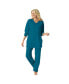 ფოტო #1 პროდუქტის Plus Size 2-Piece Lounge Set