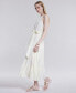 Фото #17 товара Women's Plisse Halter Tiered Maxi Dress