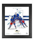 Фото #1 товара New York Rangers Framed 15" x 17" Franchise Foundations Collage with a Piece of Game Used Puck - Limited Edition of 212
