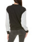Фото #2 товара Пуловер Calme by Johnny Was Mock-Neck Cozy для женщин, черный, Xs
