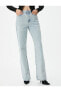 Фото #24 товара Düz Paça Kot Pantolon Normal Kesim Eve Jeans