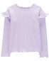 Kid Long-Sleeve Ribbed Top 8