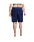 Plus Size 9" Quick Dry Modest Swim Shorts with Panty