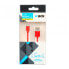 Фото #3 товара iBOX IKUMTCR - 1 m - USB A - USB C - USB 2.0 - Red