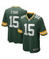 Фото #1 товара Men's Bart Starr Green Green Bay Packers Game Retired Player Jersey