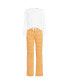 ფოტო #3 პროდუქტის Women's Knit Pajama Set Long Sleeve T-Shirt and Pants