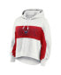 Фото #2 товара Women's Heather Gray Washington Capitals Fleece Up for It Pullover Hoodie