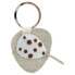 Фото #1 товара DIVE INSPIRE Maple Marbled Stingray Key Ring