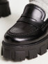 Фото #3 товара Glamorous chunky loafers in black patent