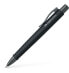 Фото #2 товара FABER-CASTELL 241190 - Clip - Clip-on retractable ballpoint pen - Blue - 1 pc(s) - Extra Bold