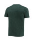 Серый пижамный комплект для мужчин Concepts Sport North Texas Mean Green Meter Heathered Charcoal, Kelly Green, 2XL - фото #4