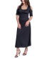 Фото #3 товара Платье женское длинное A-Line с открытыми плечами 24seven Comfort Apparel