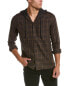 Фото #1 товара Vince Classic Fit Shirt Men's Brown S