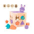 Фото #2 товара MILAN Rabbit Cube With Pieces To Fit Wooden Educational Toy