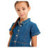Фото #6 товара Платье Levi's Kids Button Front Denim 100% Хлопок