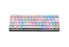 Фото #1 товара Fourze GK60 - 60% - USB + Bluetooth - Mechanical - QWERTY - RGB LED - White